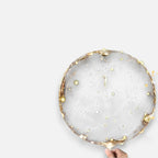LED Balloons Transparent Warm White 45cm Set 10 Pieces 3m Light String Reusable Latex-Free Party Decoration Battery