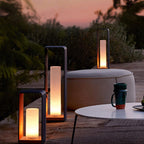 Solar garden lights LED bollard stainless steel black waterproof, 3 sizes