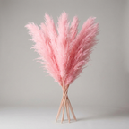 Pampas Grass Stems Artificial Dried 65cm | Boho Home Decor