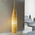 Resin floor lamp bottle vase design multi colour LED, 92cm and 142cm height options
