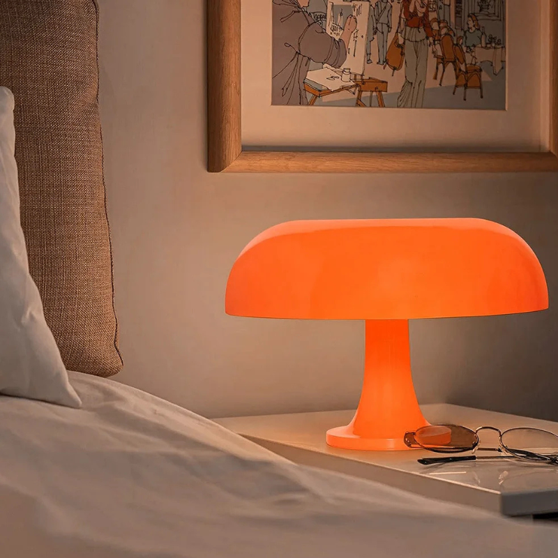 LumiMushroom - Table Lamp - Retro Bauhaus Design