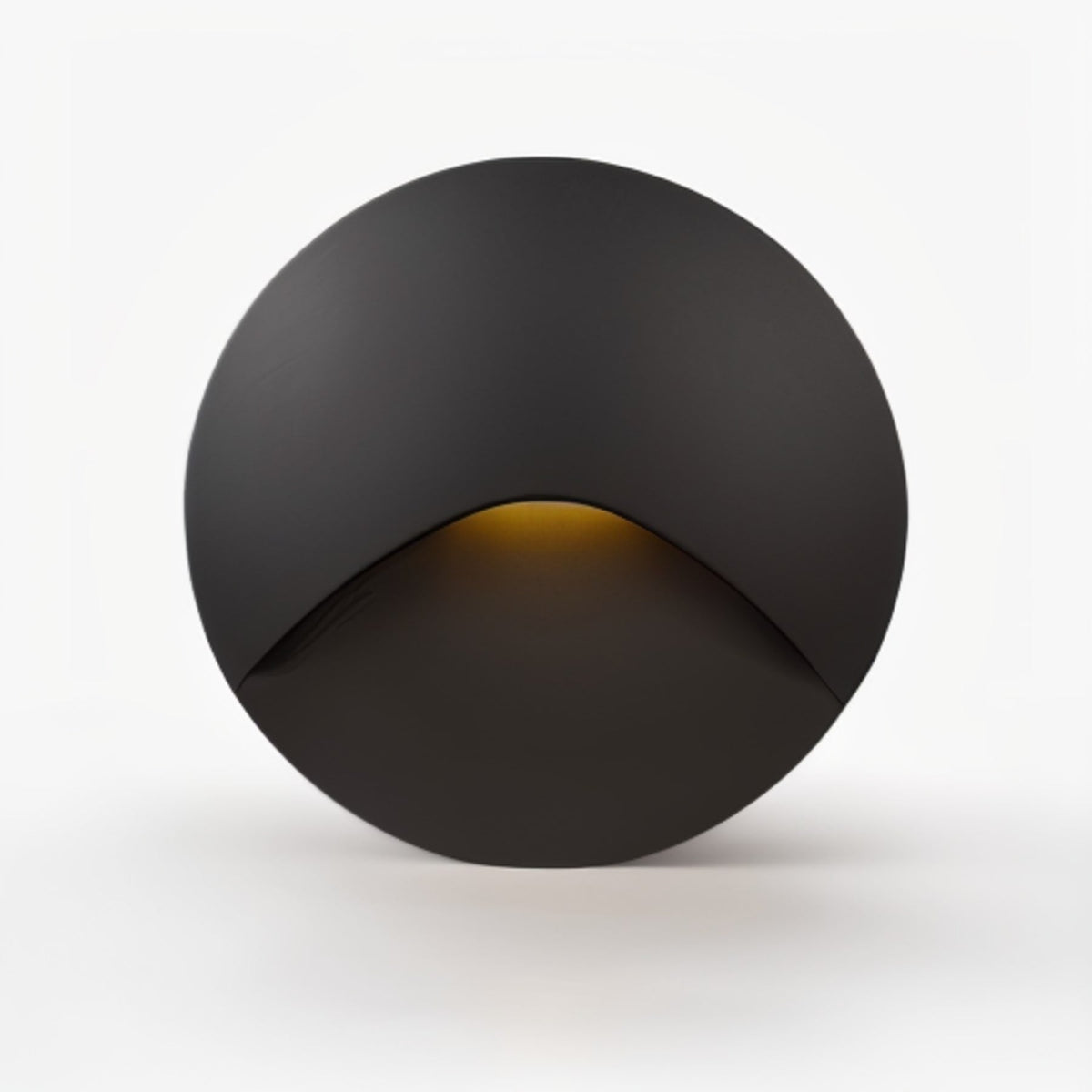LED wall light with motion sensor for hallway, die-cast aluminum, black and white, 3W
