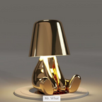 Cordless Table Lamp Dimmable, Rechargeable, Italian Design