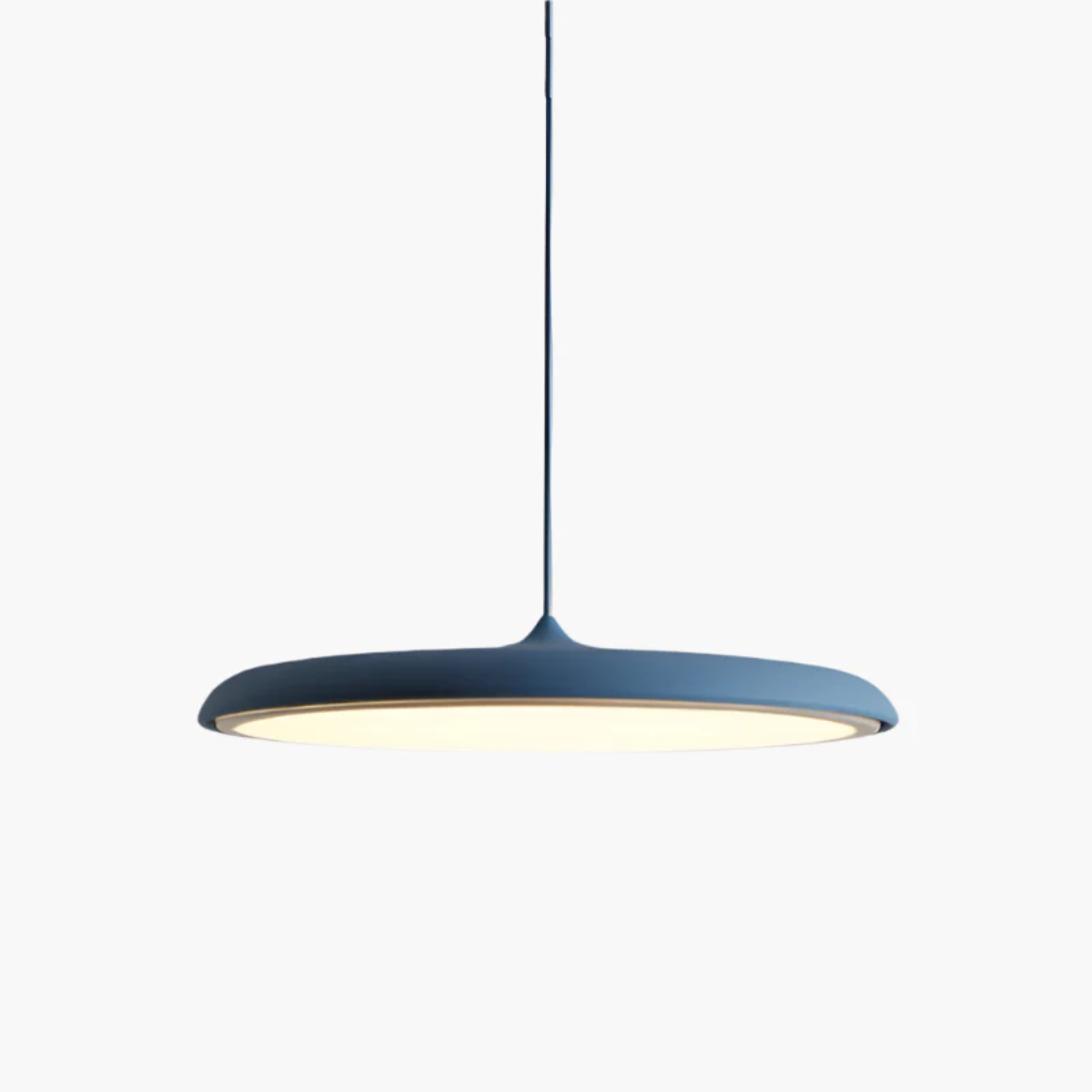 Scandinavian pendant light dining table lamp, adjustable LED warm white, minimalist design