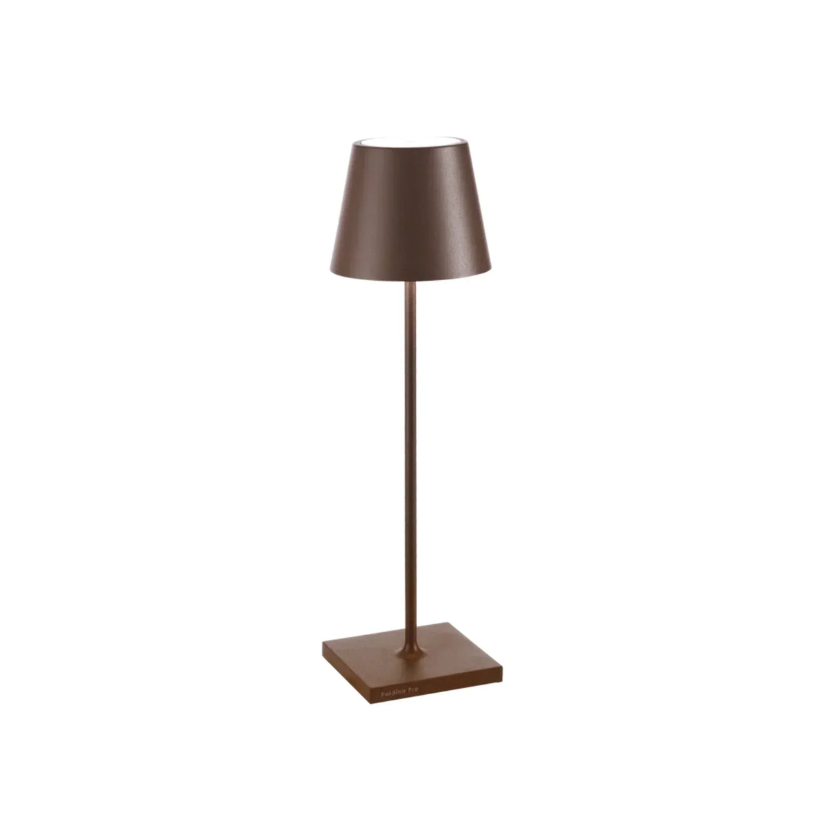 Cordless LED table lamp rechargeable dimmable IP65 outdoor dining terrace