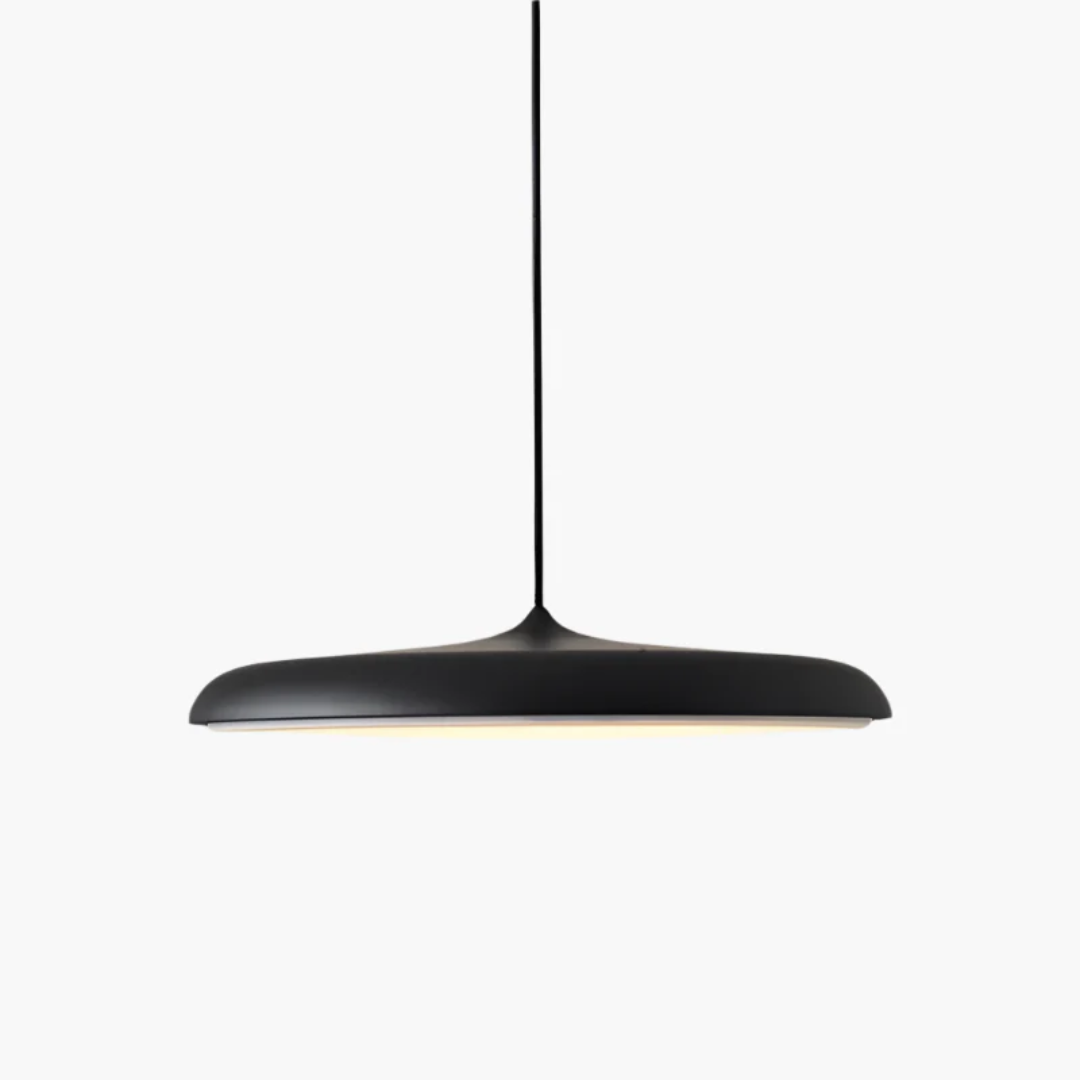 Scandinavian pendant light dining table lamp, adjustable LED warm white, minimalist design