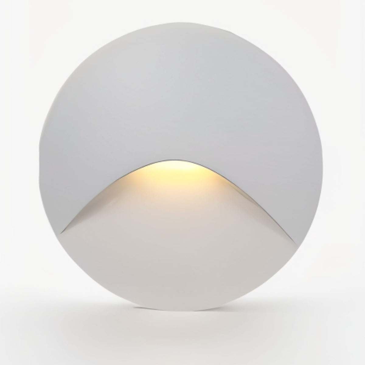 LED wall light with motion sensor for hallway, die-cast aluminum, black and white, 3W