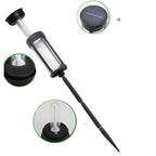 Solar path lights IP65 waterproof garden stake, dusk to dawn sensor, warm white LED