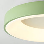 Flush Mount Ceiling Light | Wrought Iron, Tri-Colour LED, 3 Sizes