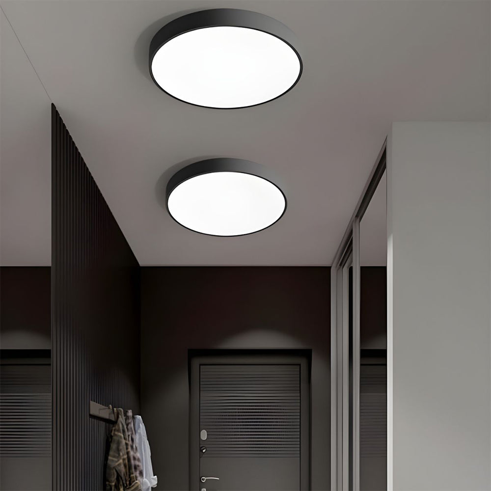 LED Ceiling Light Round Flush Mount | Iron &, Multi-Size | Galia