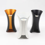 Outdoor LED wall light IP65 waterproof, curved metal and acrylic, garden and corridor