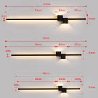 Wall Light LED Minimalist | Metal, Indirect Lighting | 62cm, 92cm, 122cm