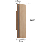 Wood Wall Light for Living Room and Bedroom | Warm White, Daylight