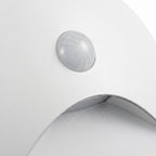 LED wall light with motion sensor for hallway, die-cast aluminum, black and white, 3W