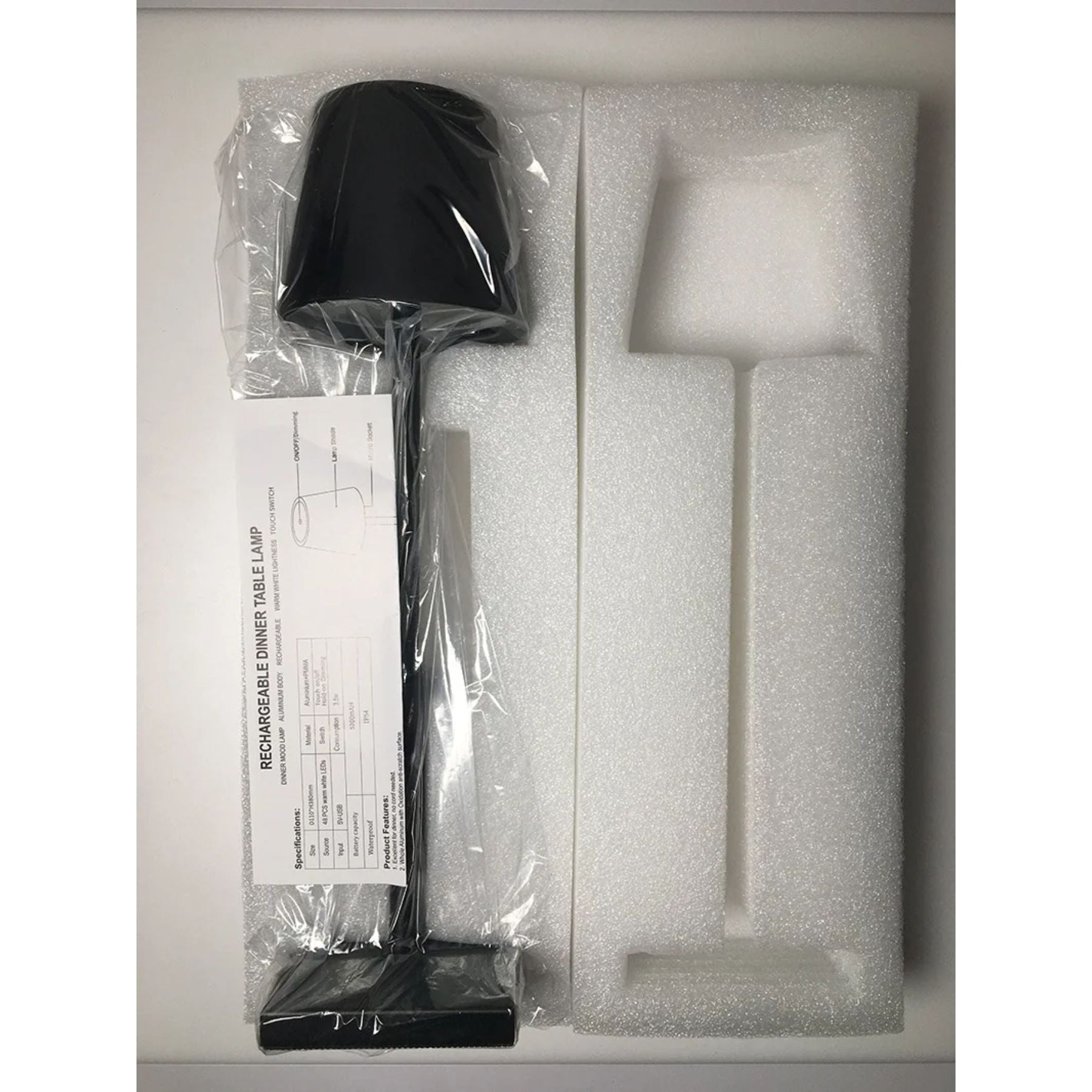 Touchlight Table Lamp - Touch Control - Dimmable LED