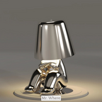 Cordless Table Lamp Dimmable, Rechargeable, Italian Design