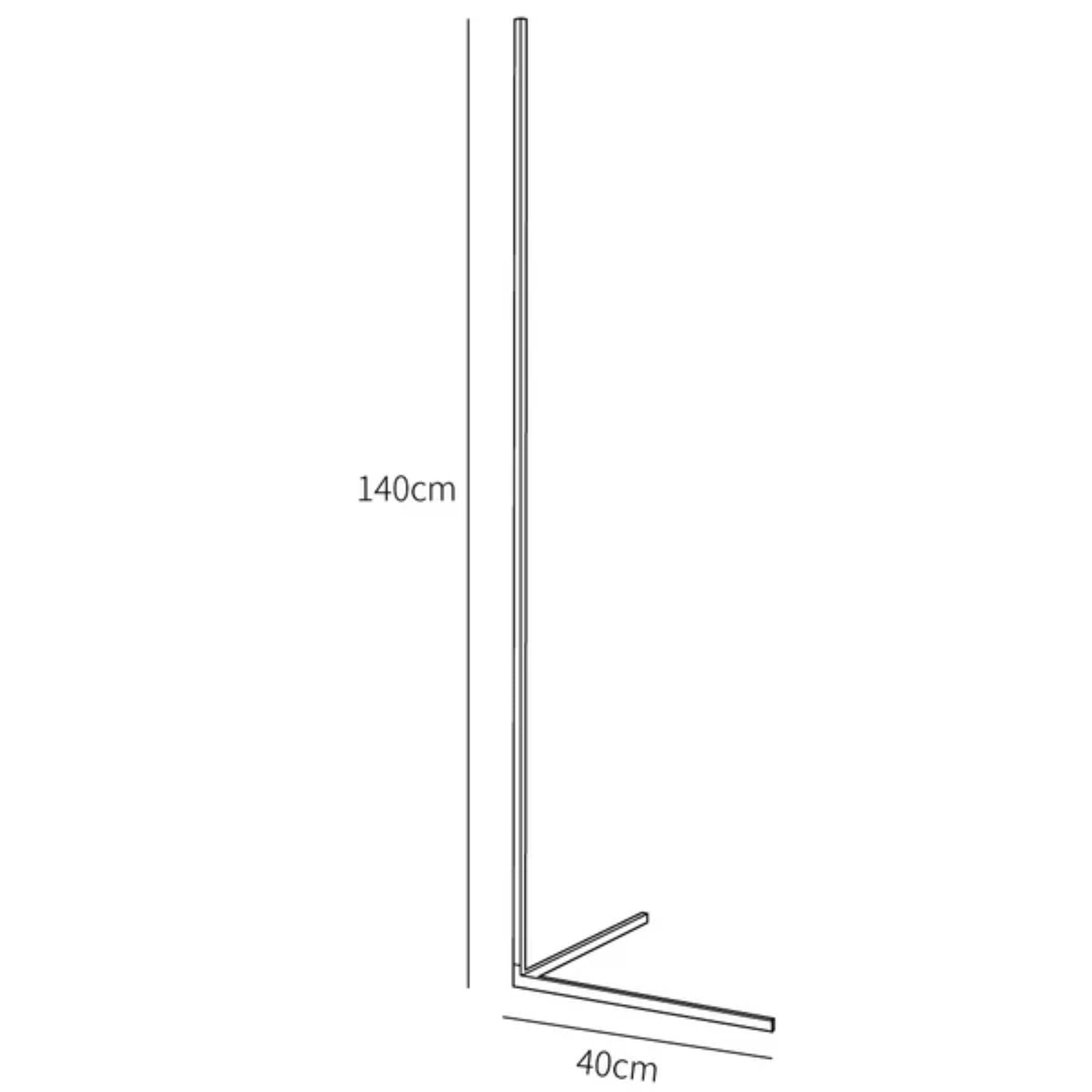 Minimalist LED Floor Lamp -  Dimmable Corner Light