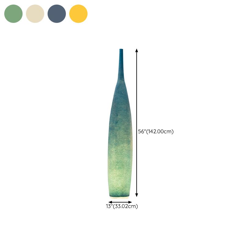 Resin floor lamp bottle vase design multi colour LED, 92cm and 142cm height options