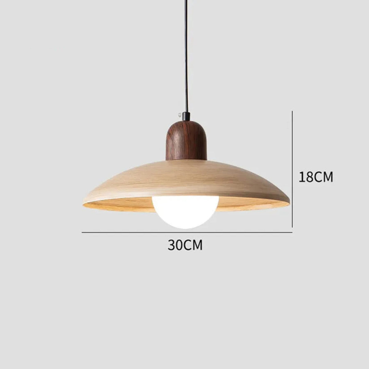 Pendant Light | Scandinavian Wrought Iron, Living & Dining Room | Matte Finish