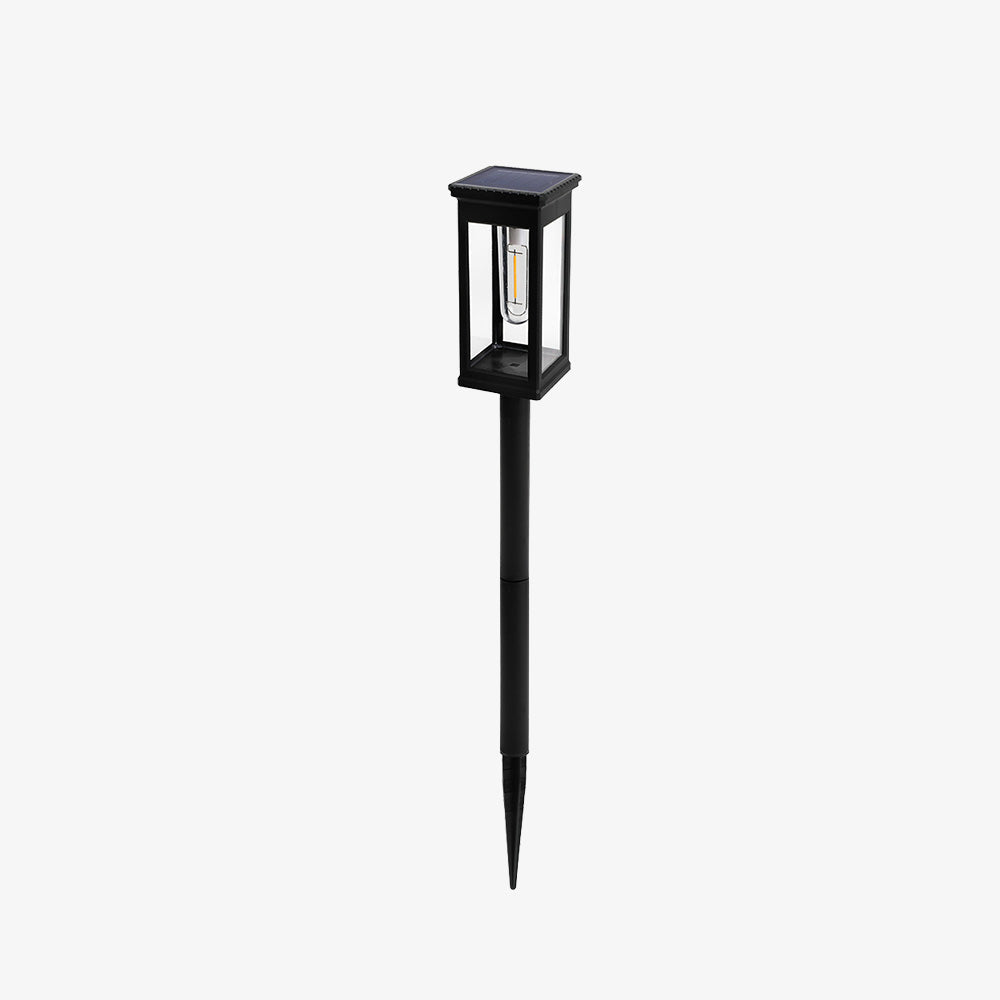 Solar path lights IP65 waterproof garden stake, dusk to dawn sensor, warm white LED