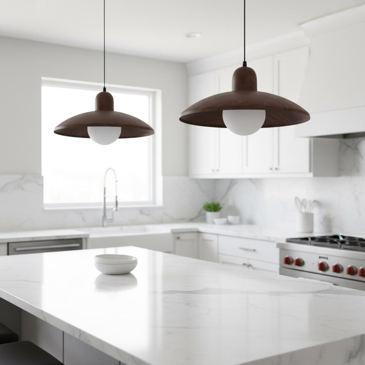 Pendant Light | Scandinavian Wrought Iron, Living & Dining Room | Matte Finish