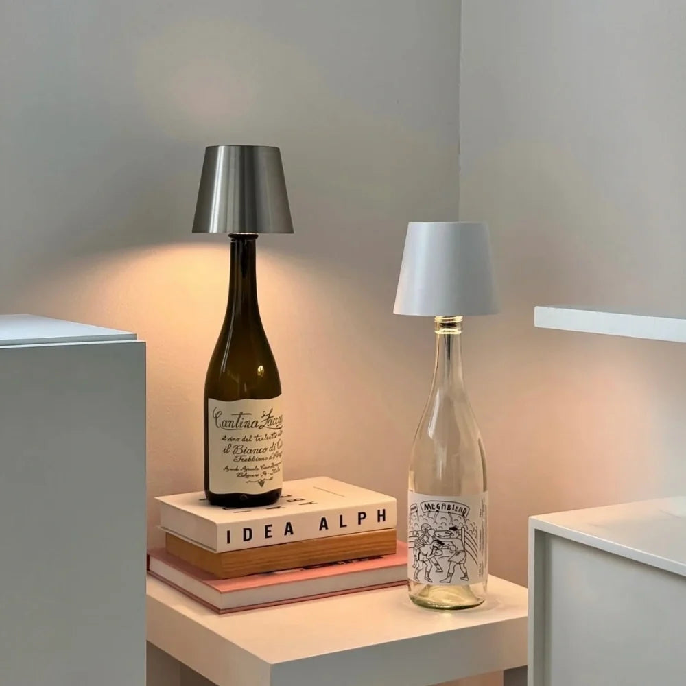 Bottle Light USB rechargeable cork lamp with adjustable brightness and color temperature