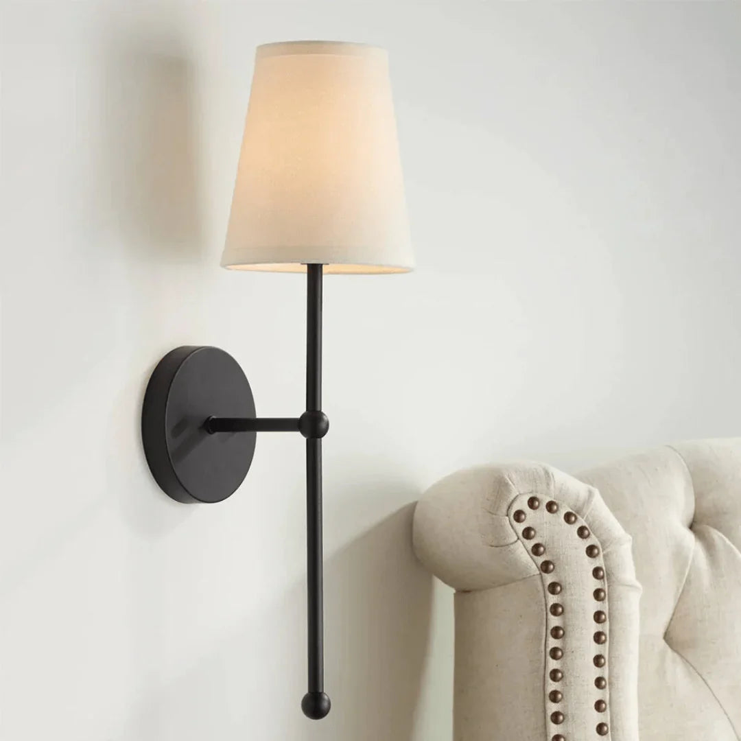 Wireless USB rechargeable LED wall light with remote control and 3 colour modes