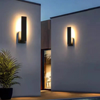Outdoor wall sconce waterproof IP65 square LED minimalist design