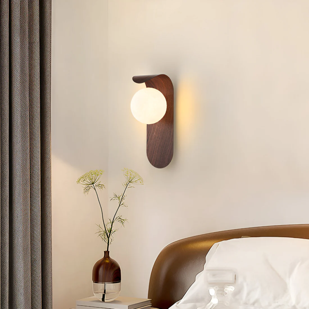 LED Wall Light Scandinavian Style | Wooden, Minimalist, Indoor