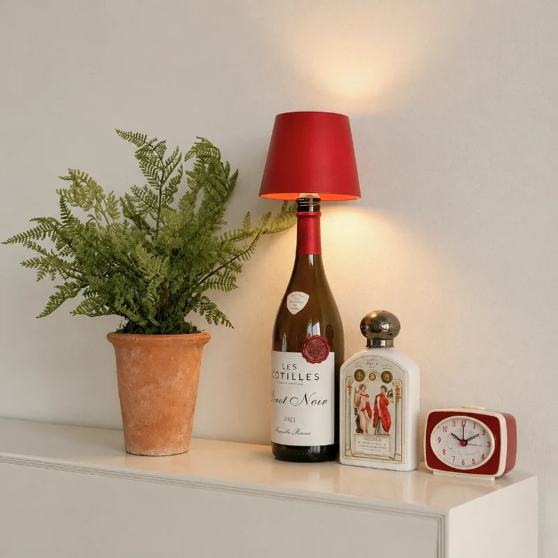 Bottle Light USB rechargeable cork lamp with adjustable brightness and color temperature