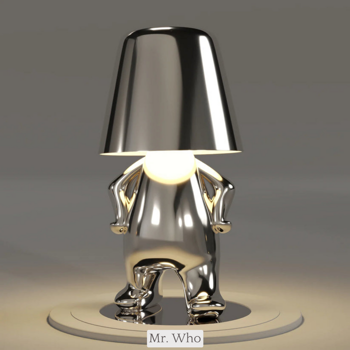 Cordless Table Lamp Dimmable, Rechargeable, Italian Design