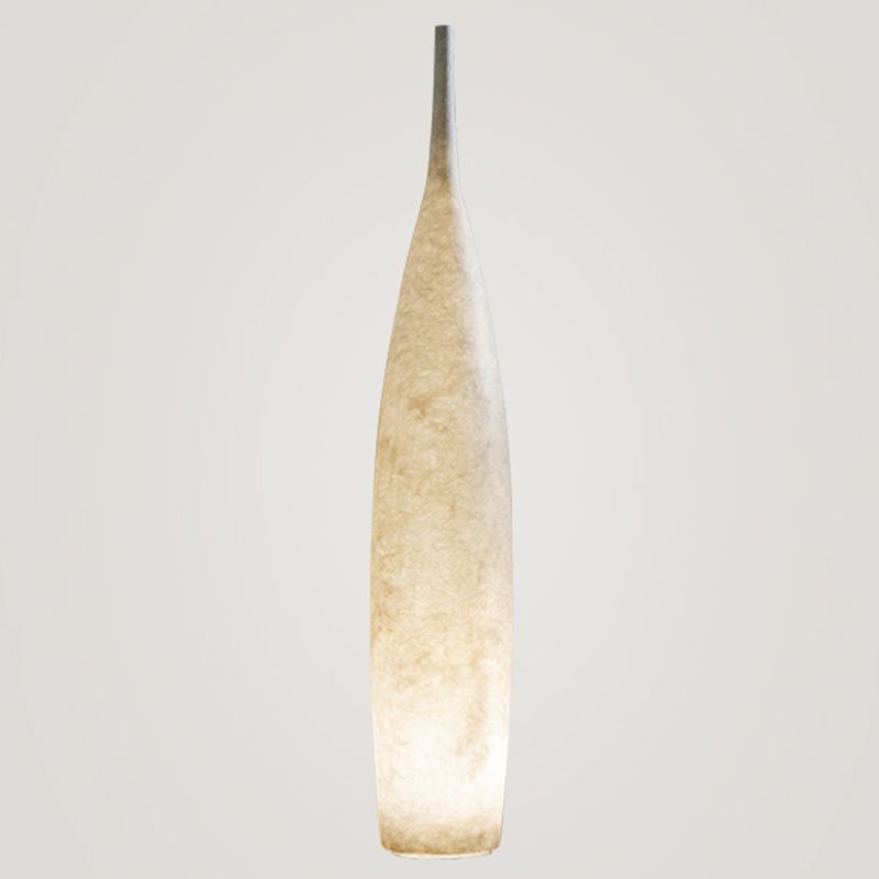 Resin floor lamp bottle vase design multi colour LED, 92cm and 142cm height options