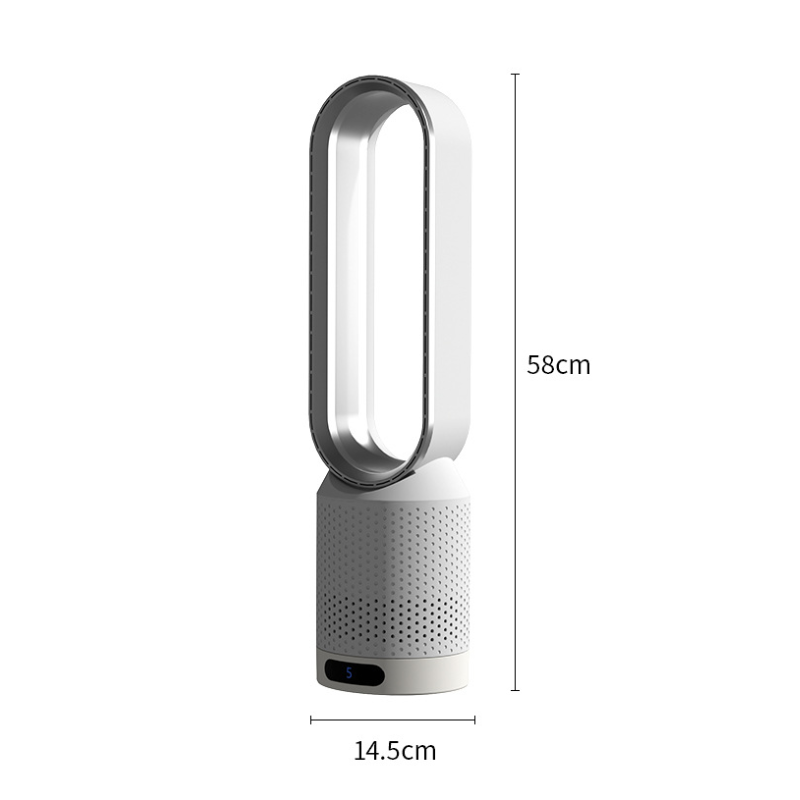 Portable air purifier | HEPA filter, charcoal filter | Bladeless fan