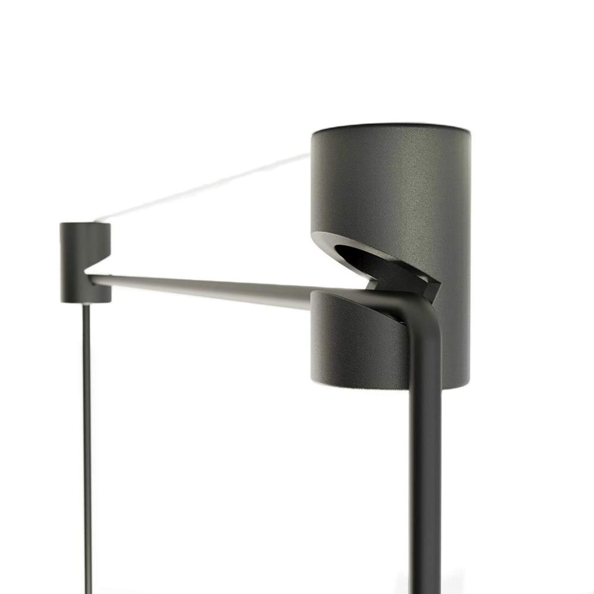 Fabric pendant light with stepless dimming and remote control, modern white shade