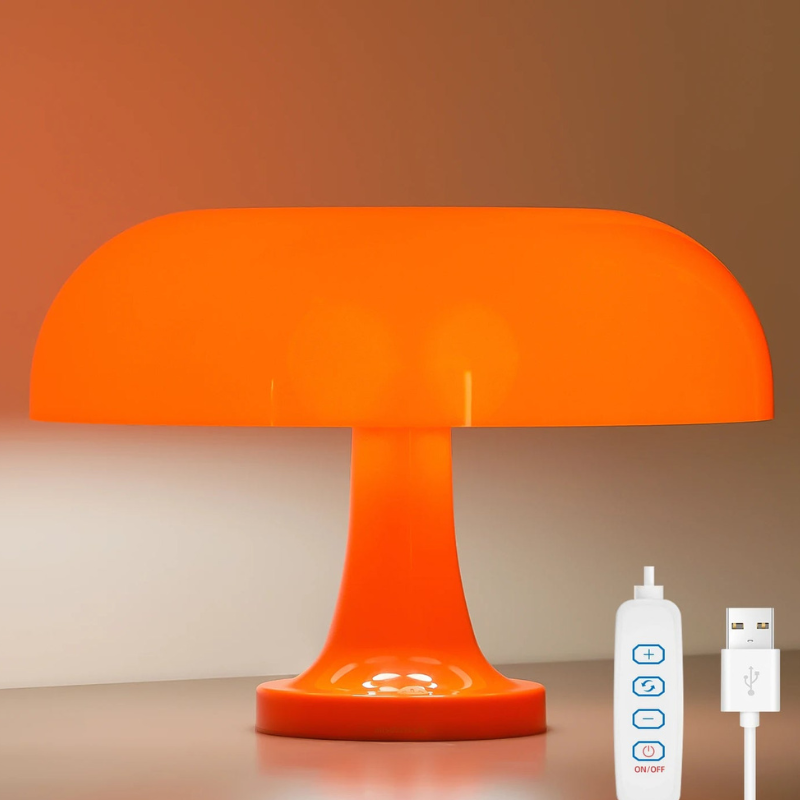 LumiMushroom - Table Lamp - Retro Bauhaus Design