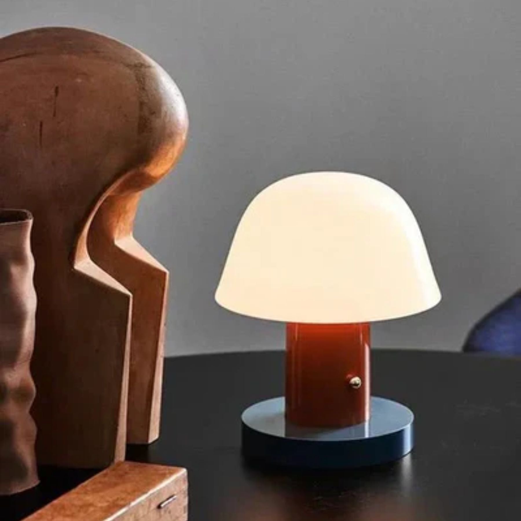 Lobber Mushroom Table Lamp - LED Dimmable - Bedside Decor
