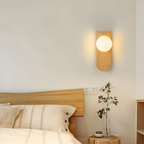 LED Wall Light Scandinavian Style | Wooden, Minimalist, Indoor