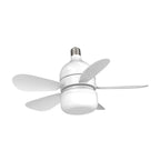 Socket Fan Ceiling Fan with Light | LED, Remote Control, E27/B22