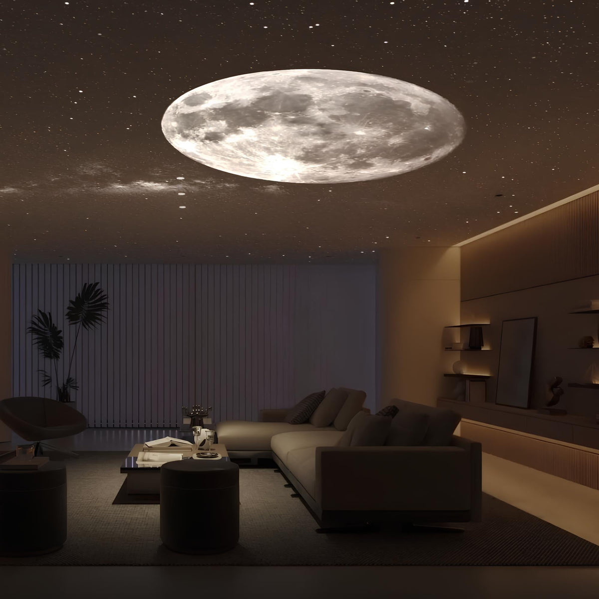 Space projection light star galaxy projector with 4K Ultra HD cosmic ceiling display