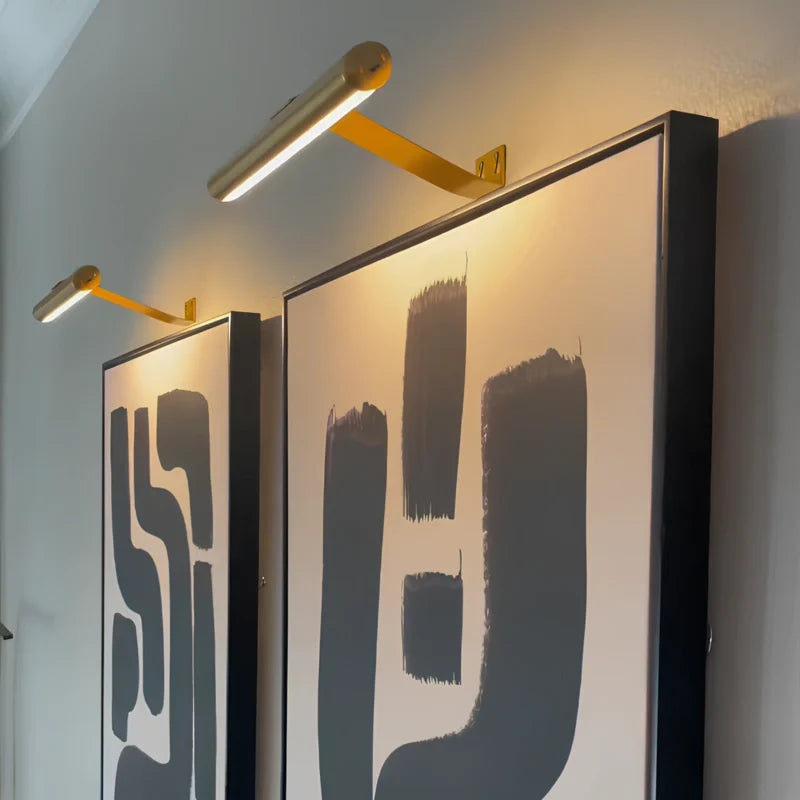 Cordless Wall Art Light | Rechargeable, Dimmable, 3 Colour Modes