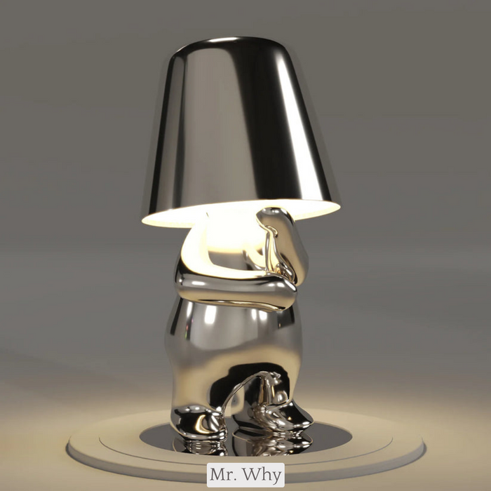 Cordless Table Lamp Dimmable, Rechargeable, Italian Design