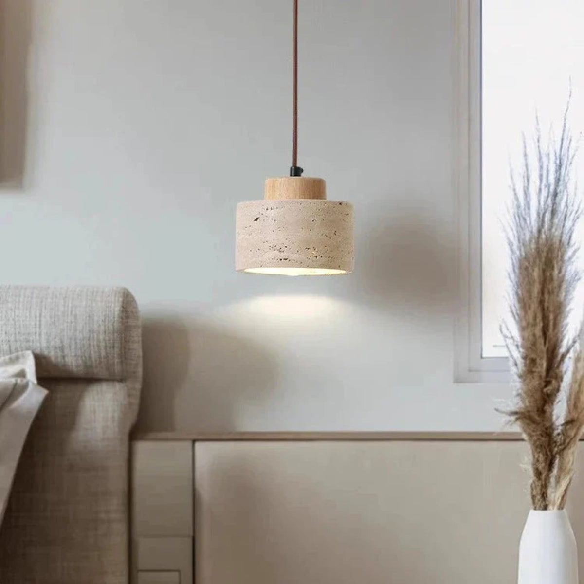 Iron pendant light with tri-color LED, hardwired, for kitchen and dining room
