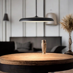 Scandinavian pendant light dining table lamp, adjustable LED warm white, minimalist design