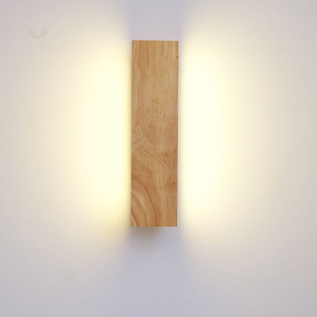 Wood Wall Light for Living Room and Bedroom | Warm White, Daylight