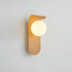 LED Wall Light Scandinavian Style | Wooden, Minimalist, Indoor