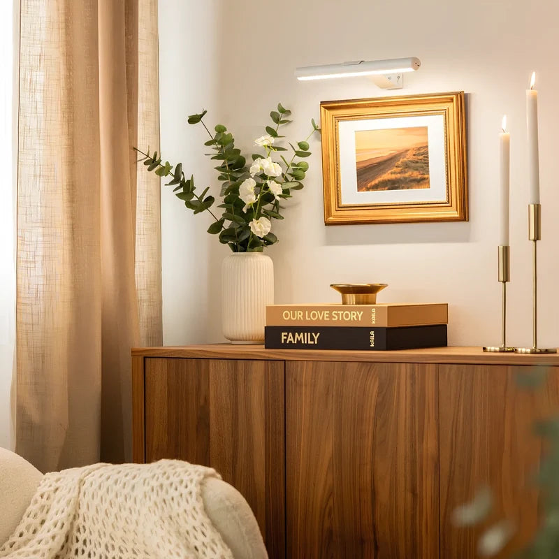 Cordless Wall Art Light | Rechargeable, Dimmable, 3 Colour Modes