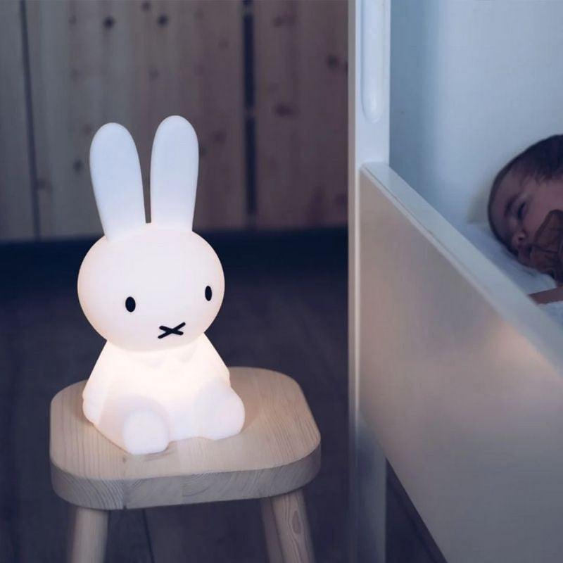 Rabbit figurine decor Miffy kids room ornament, Dick Bruna design