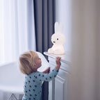 Rabbit figurine decor Miffy kids room ornament, Dick Bruna design
