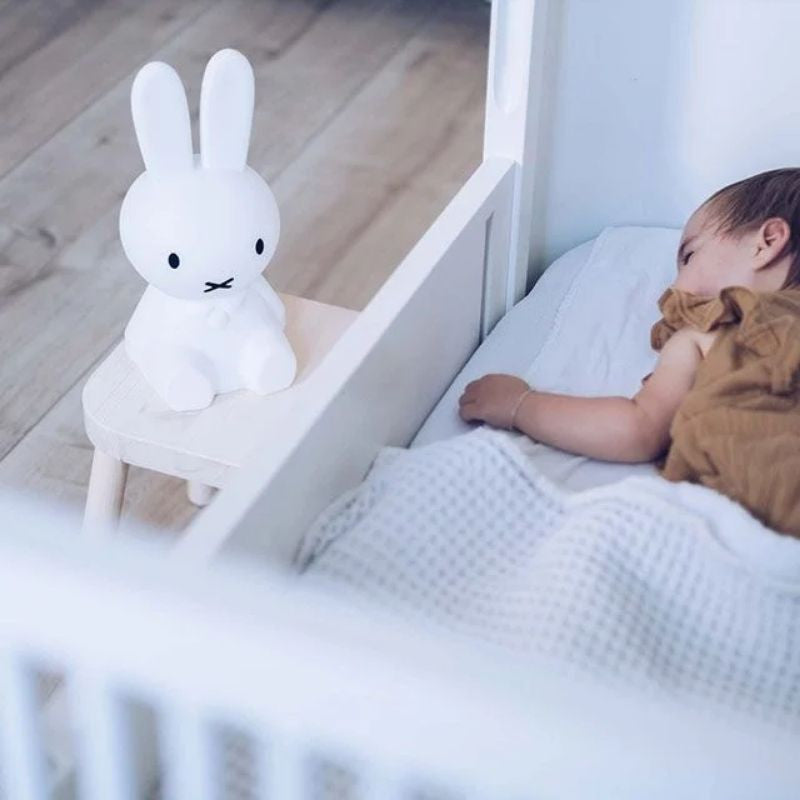 Rabbit figurine decor Miffy kids room ornament, Dick Bruna design