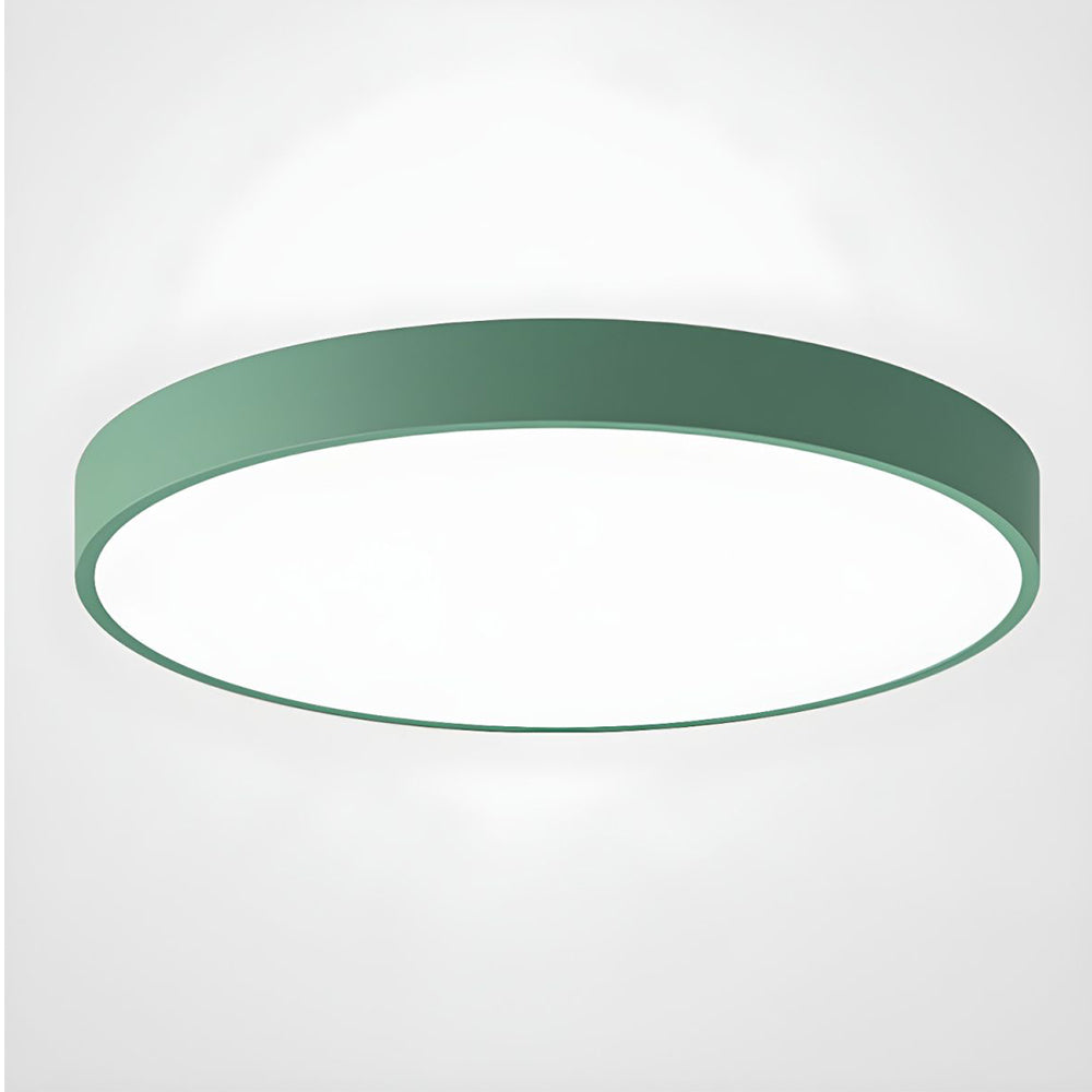 LED Ceiling Light Round Flush Mount | Iron &, Multi-Size | Galia